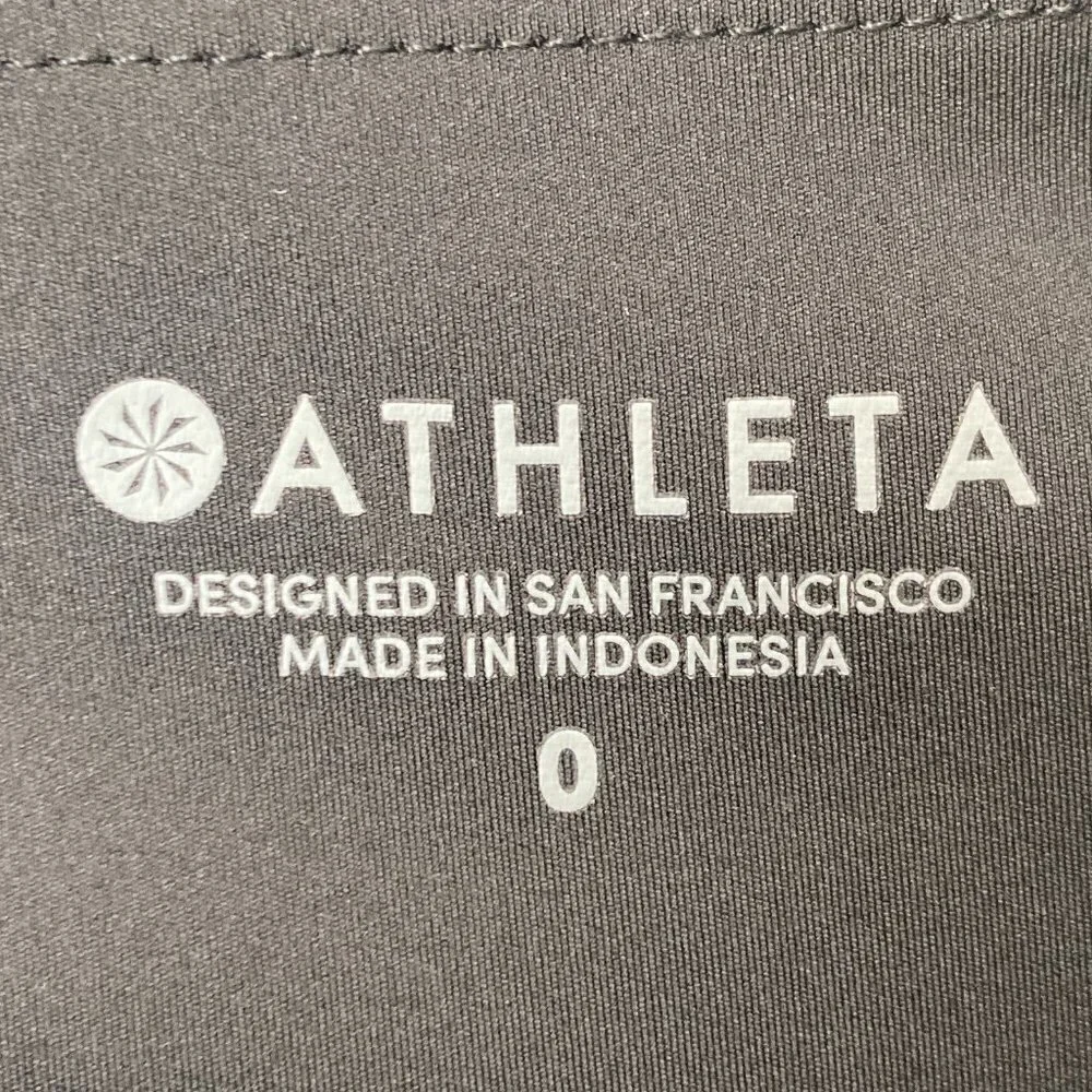 Athleta Ascender Athletic Gym Shorts Side Stripes Running Workout - Picture 9 of 12